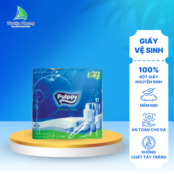 Giấy vệ sinh Pulppy 9 cuộn