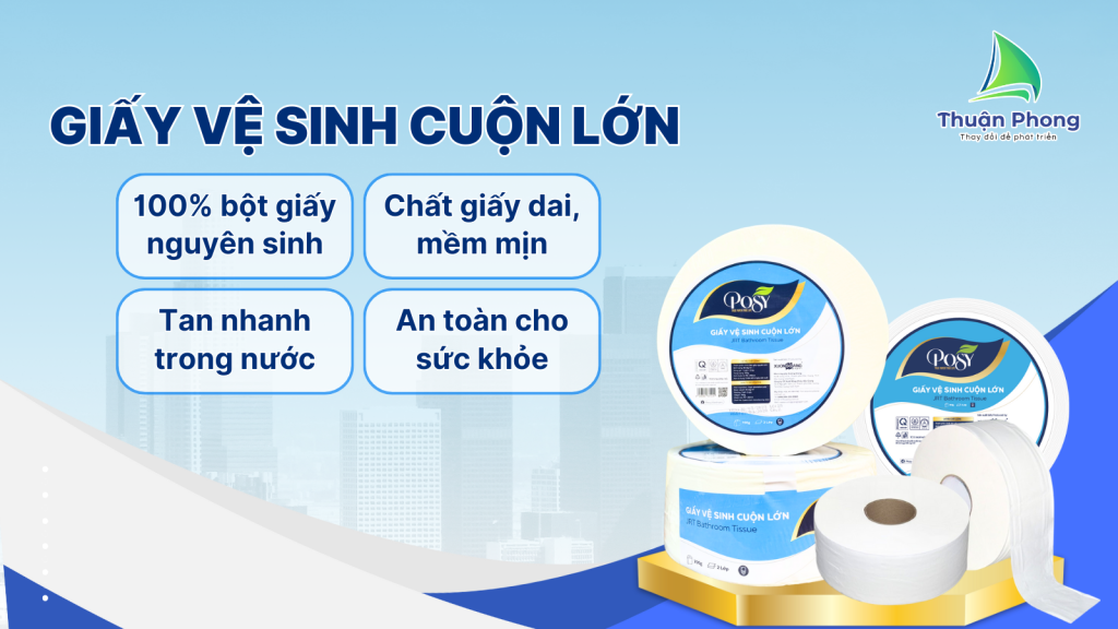 Đặc điểm của giấy vệ sinh Posy