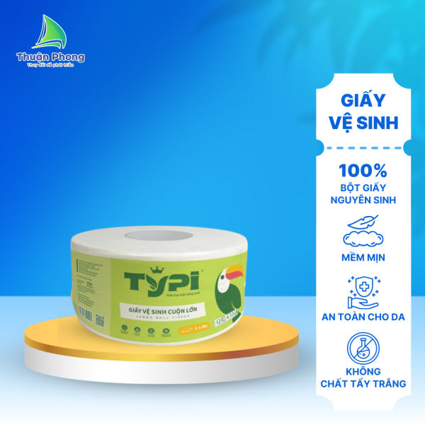 Giấy vệ sinh cuộn lớn Typi