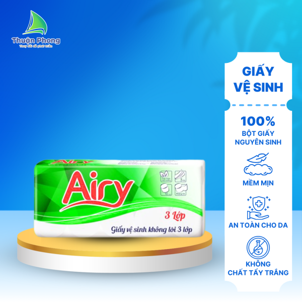 Giấy vệ sinh Airy không lõi